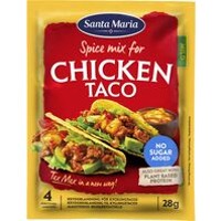 Santa Maria Chicken Taco mix - My Swedish Candy